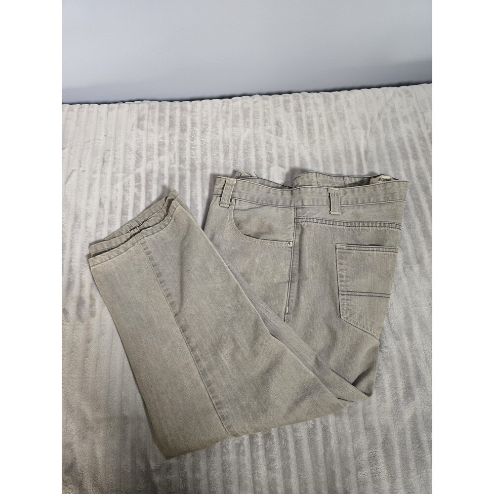 PJ Mark Men's Gray‎ Denim Straight Leg Jeans 40 x 32. 020